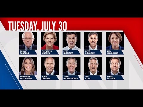 ASL Interpretation of Democratic Debates (7.30.19)