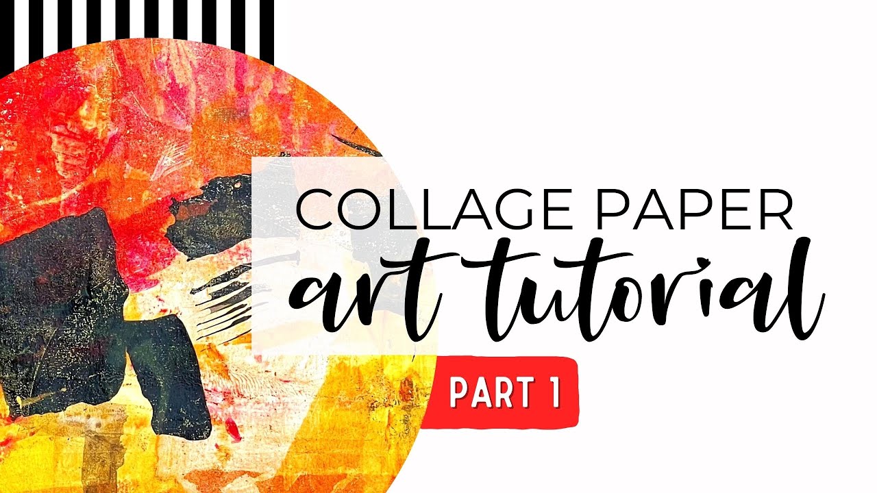 How to Make Collage Paper - PART 1 - Art Tutorial