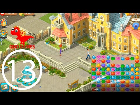 Gardenscapes gameplay walkthrough IOS android/Walkthrough easy/Day 4 (Part 4/4)