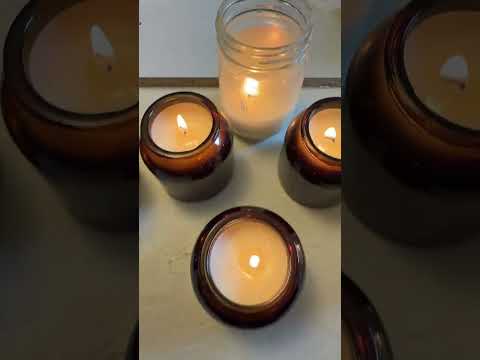 YouTube short: test burning candles before they reach customers