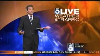 I Pranked Henry DiCarlo KTLA Los Angeles Weather Man - Hugh Janus Birthday Prank video