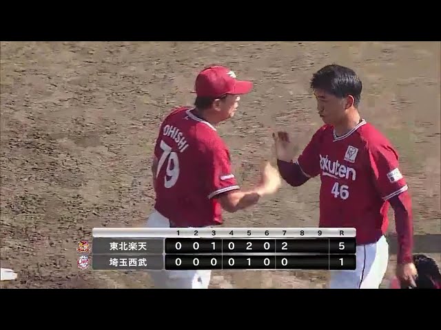 【ファーム】イーグルス・濱矢 3者連続三振を奪う好投!! 2018/7/20 L-E(ファーム)