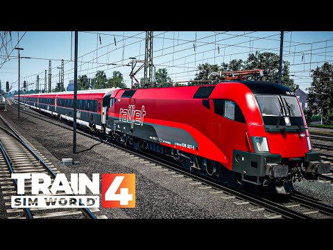OBB Railjet to Budapest! | Train Sim World 4 - Gameplay | Rosenheim - Salzburg