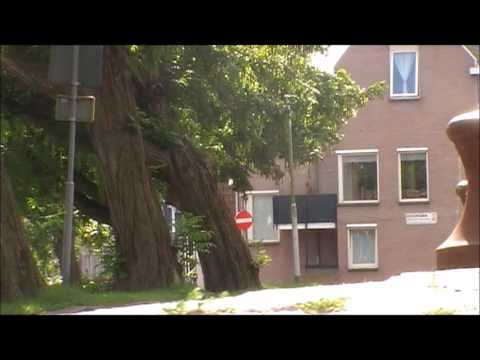 Ambulance 02-119 Dokkum met spoed onderweg naar de Zwaluwstraat in Dokkum