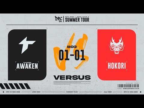Thunder Awaken vs Hokori |  Game 3 |  SA DPC Division 1 |  Gareth & Lacoste