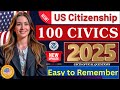2025 US Citizenship Interview Questions 100 Civics Answers With Trump J D Vance N400 Interview
