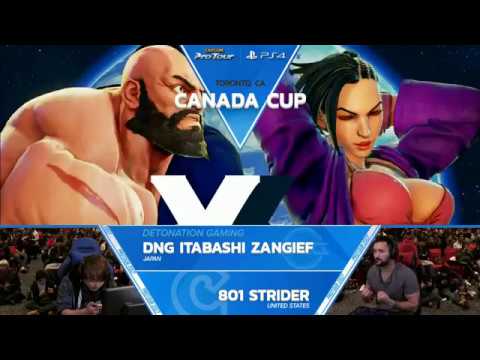 Itazan's Zangief vs 801 Strider's Laura ►Top 8 ► Canada Cup 2017