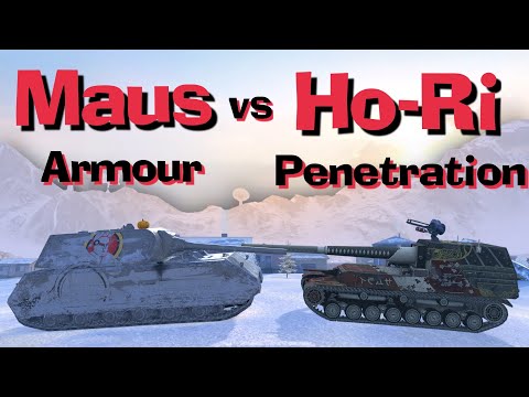 WOT Blitz Face Off || Maus vs Ho-Ri Type 3