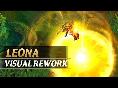 LEONA VISUAL UPDATE REWORK 2022 - League of Legends