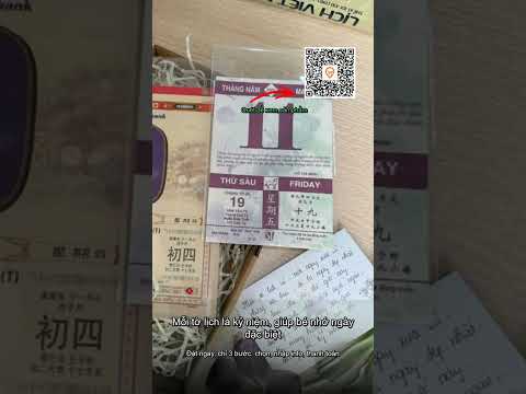 Tờ Lịch Cũ Ngày Sinh - Quà Tặng Sinh Nhật Con Độc Đáo Giá 39k Thay Vì 50k