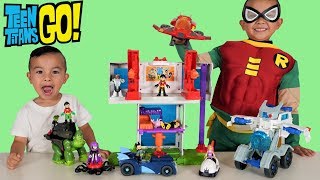 BIGGEST TEEN TITANS GO Toys Collection Unboxing Fun With CKN Toys
