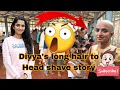 Long Hair Head Shave Story Of Heroine Divya Imagination Actress Mottai Headshave Hairstyle