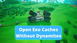 Astroneer: How to open exo caches without dynamites on any planet
