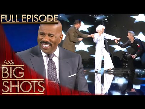 93-Year-Old Swing Dancer Stuns Steve Harvey! | S1E2 | Little Big Shots Forever Young