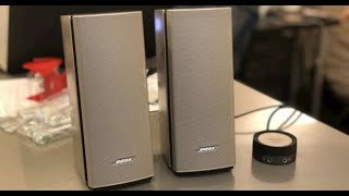 Bose Companion 20 Computer Speaker sound test