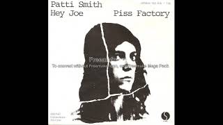 Patti Smith - Piss factory