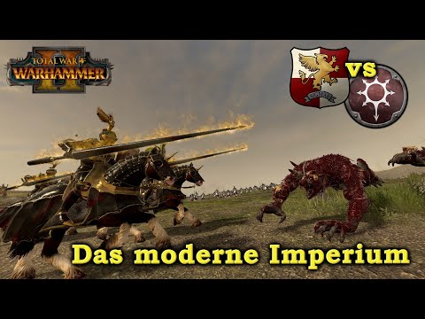Das moderne Imperium vs Norsca - Total War: Warhammer 2 deutsch