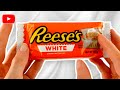 Reese S White Classic Peanut Butter Cups ASMR Presentation Opening Satisfying Food Facts