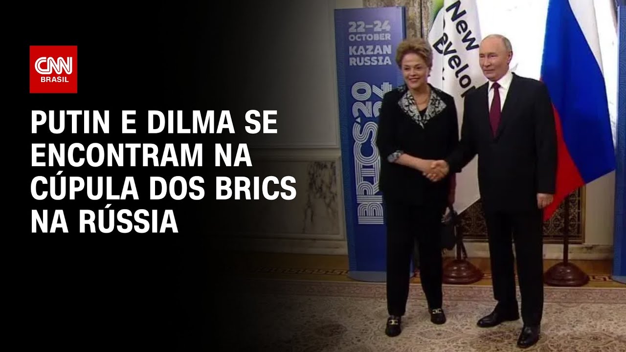 Putin e Dilma se encontram na Cúpula dos Brics na Rússia | LIVE CNN