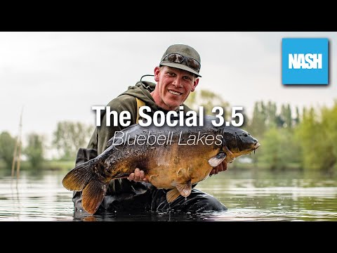 The Social 3.5 - Bluebell Lakes - Day-Ticket Fishing with Nash Tackle