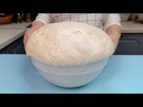 With 1 kg of flour you can make a bowl of dough, for fluffy homemade bread, buns, scovergi, etc.!