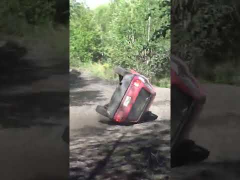 Thumbnail for Car Racing Crash in Sweden: Driver Rolls Over and Tries to Keep Going! 🚗💥🇸🇪 by Opel, rall, BMW, Sports car, rally, Car