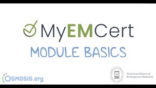 Module Basics | MyEMCert