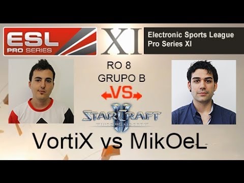 EPS XI - mouz VortiX vs MikOeL - RO8 Grupo B - Starcraft 2