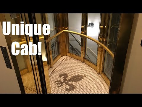 UNIQUE Scenic Westinghouse Hydraulic Elevator @ the Union Station Hotel - St. Louis, MO