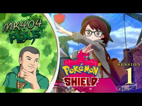 MK404 Plays Pokémon Shield | Stream Session 1 - For Gloria and Victory