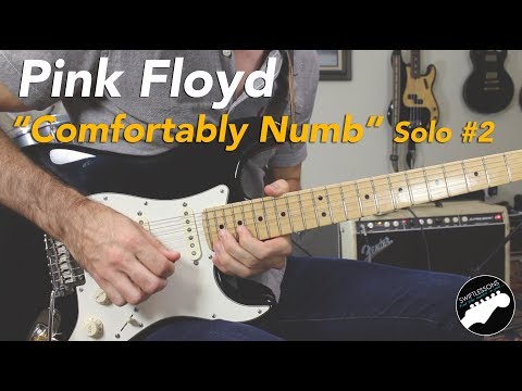 Pink Floyd "Comfortably Numb" 2nd Solo Guitar Lesson | Part 1