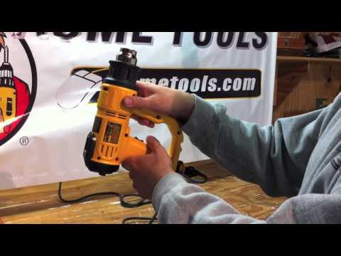 Dewalt D26960 LCD Heat Gun - Review - Toolsinaction.com