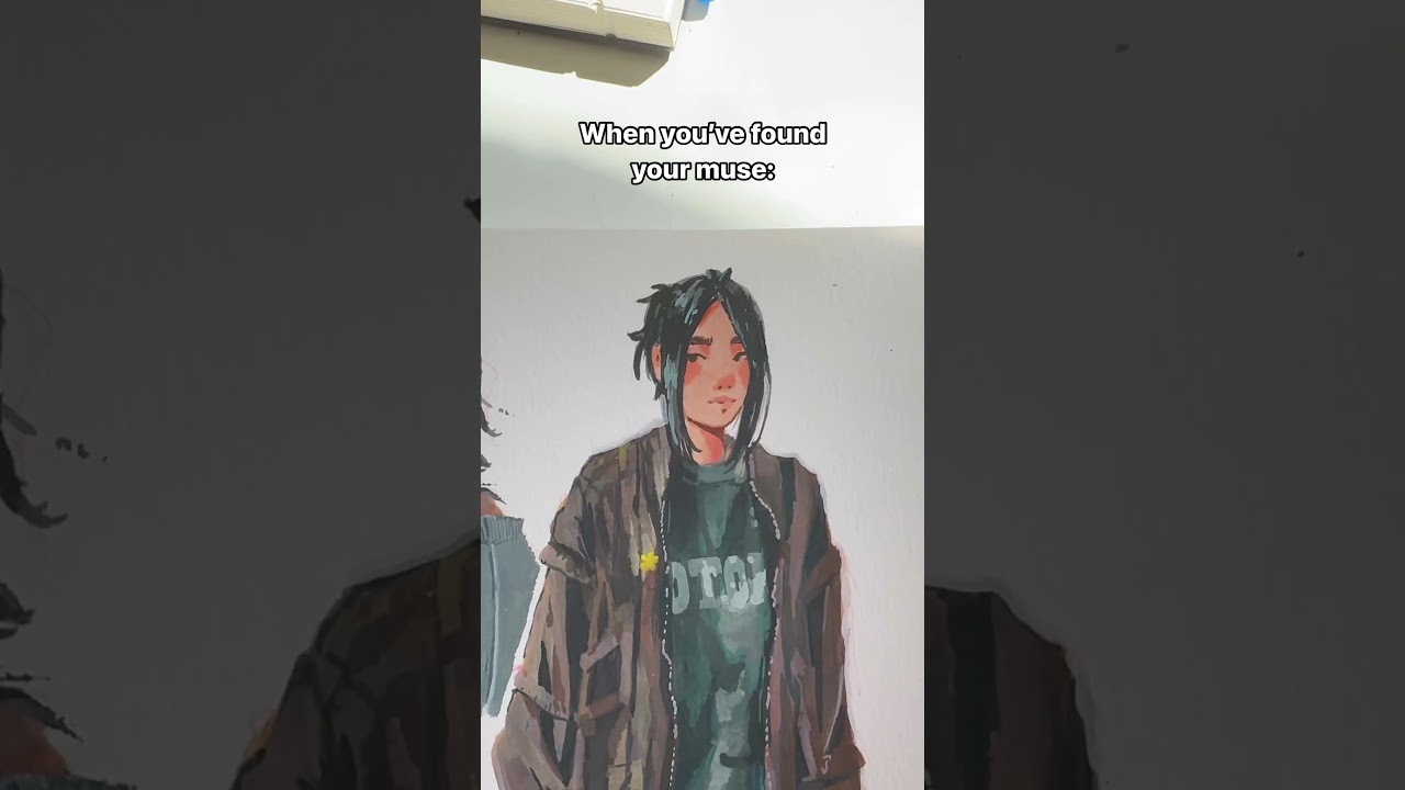 When you’ve found your muse #art #illustrators #drawing #artist