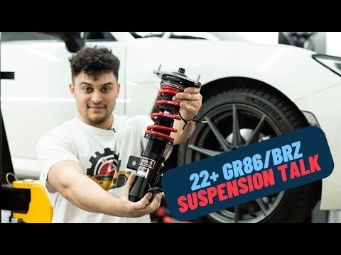 RSR Coilover Suspension on the @86Speed 2022 BRZ