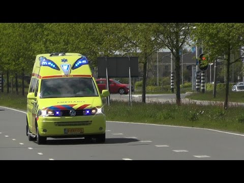 A1, Silverline Ambulance 03-109 Assen naar onbekende melding