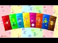 Разноцветные ШОКОЛАДКИ - Учим цвета вместе с игрушками Фиксики