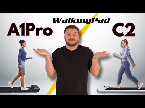Walkingpad A1Pro vs C2 | The best under desk treadmill | Review