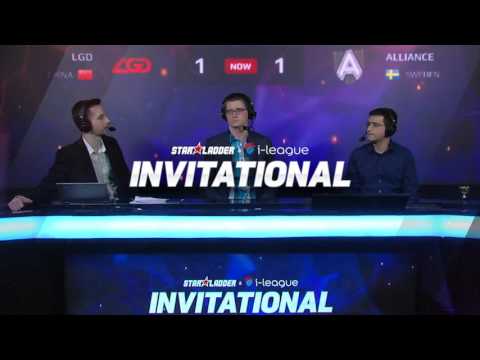 LGD vs Alliance - Game 3 - SL Invitational LAN - LD & Ayesee