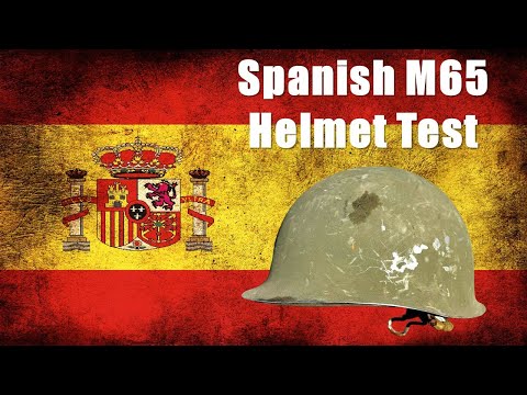 Helmet Ballistic Test: Spanish M65 (M1 Clone)