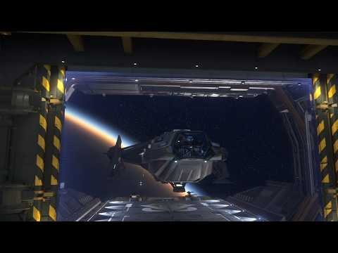 Star Citizen 3.8.2 | Docking the Carrack @ Port Tressler | Does it Fit ?
