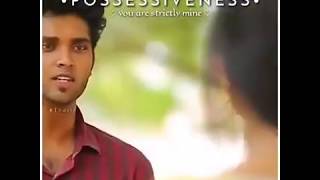 Possessiveness of boys in Tamil status  LOVE CREAT