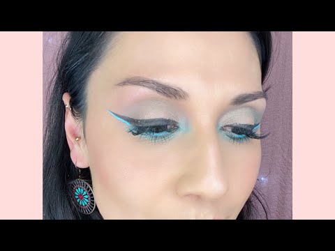 MAQUILLAJE AZUL-Bren EsAv