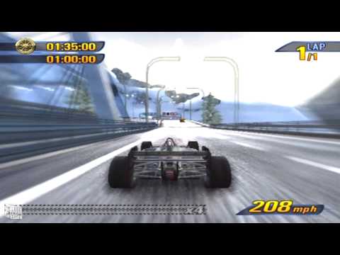 Burnout 3 Takedown - F1 Car Race (Playstation 2)