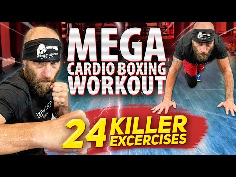 Mega Cardio Boxing Workout | I barely completed these three sets!