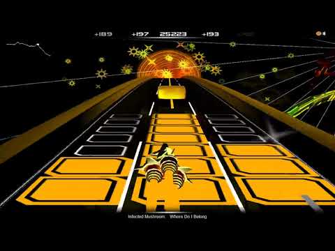 Where do I Belong - Infected Mushroom ~ Friends on Mushrooms (Audiosurf)