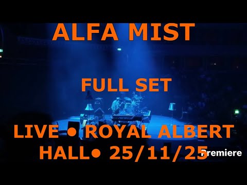 Alfa Mist Live at Royal Albert Hall – 25th November 2025 (Full Set w/ The Black Snow Orchestra 4K