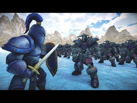 Skeleton Army vs 135,000 Alliance Footmen - UEBS 2