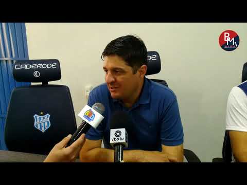Coletiva Carlos Moraes pós jogo Esportivo 1 x 0 Caxias