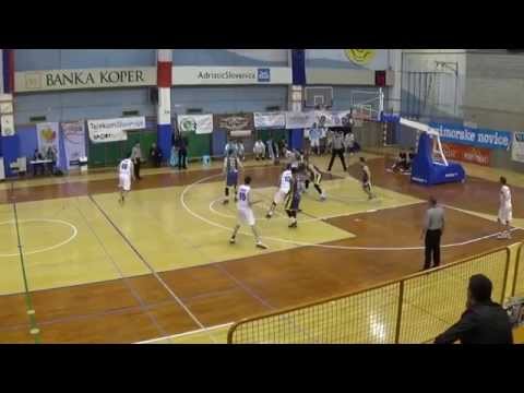 KK Portorož VS KK Elektra highlights 01.04.2015