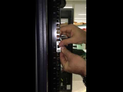 How to fit a rail guide into rack #1